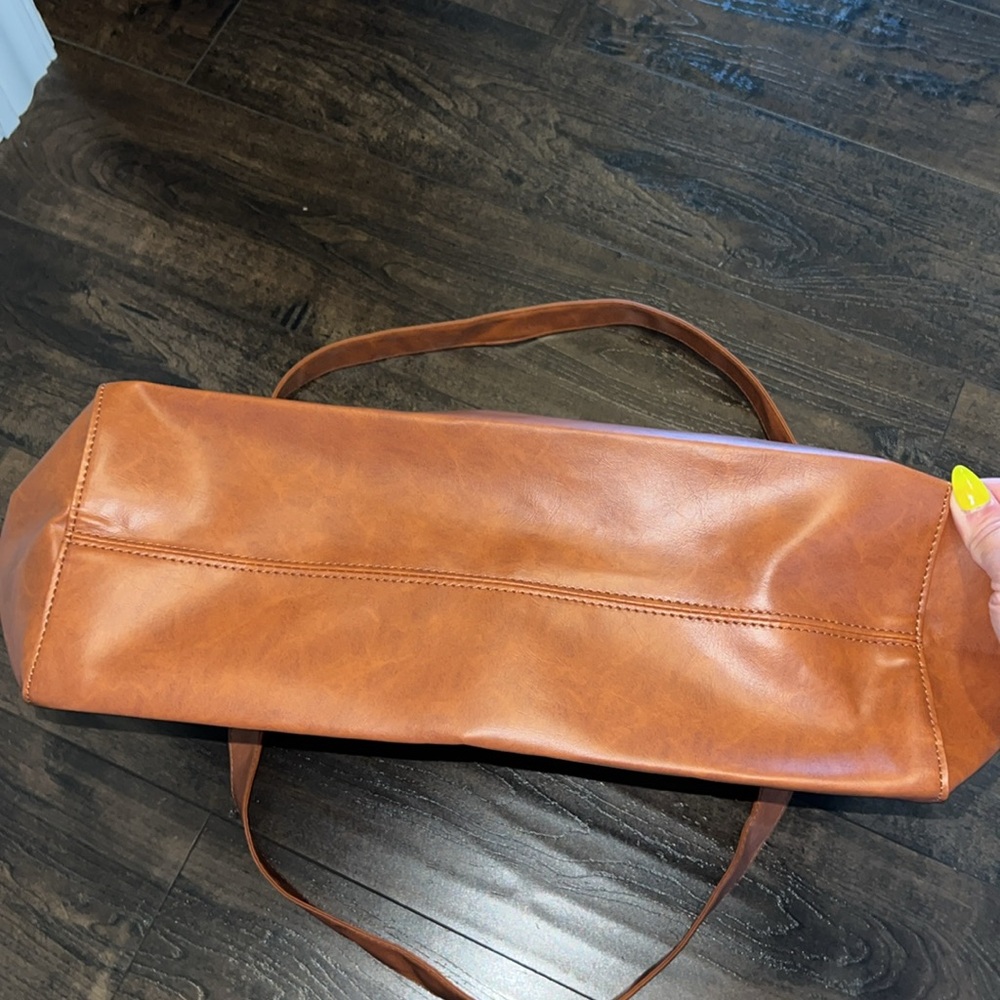 NWOT Aurora’s Charm Vintage Leather Shoulder Bag - Picture 7 of 7